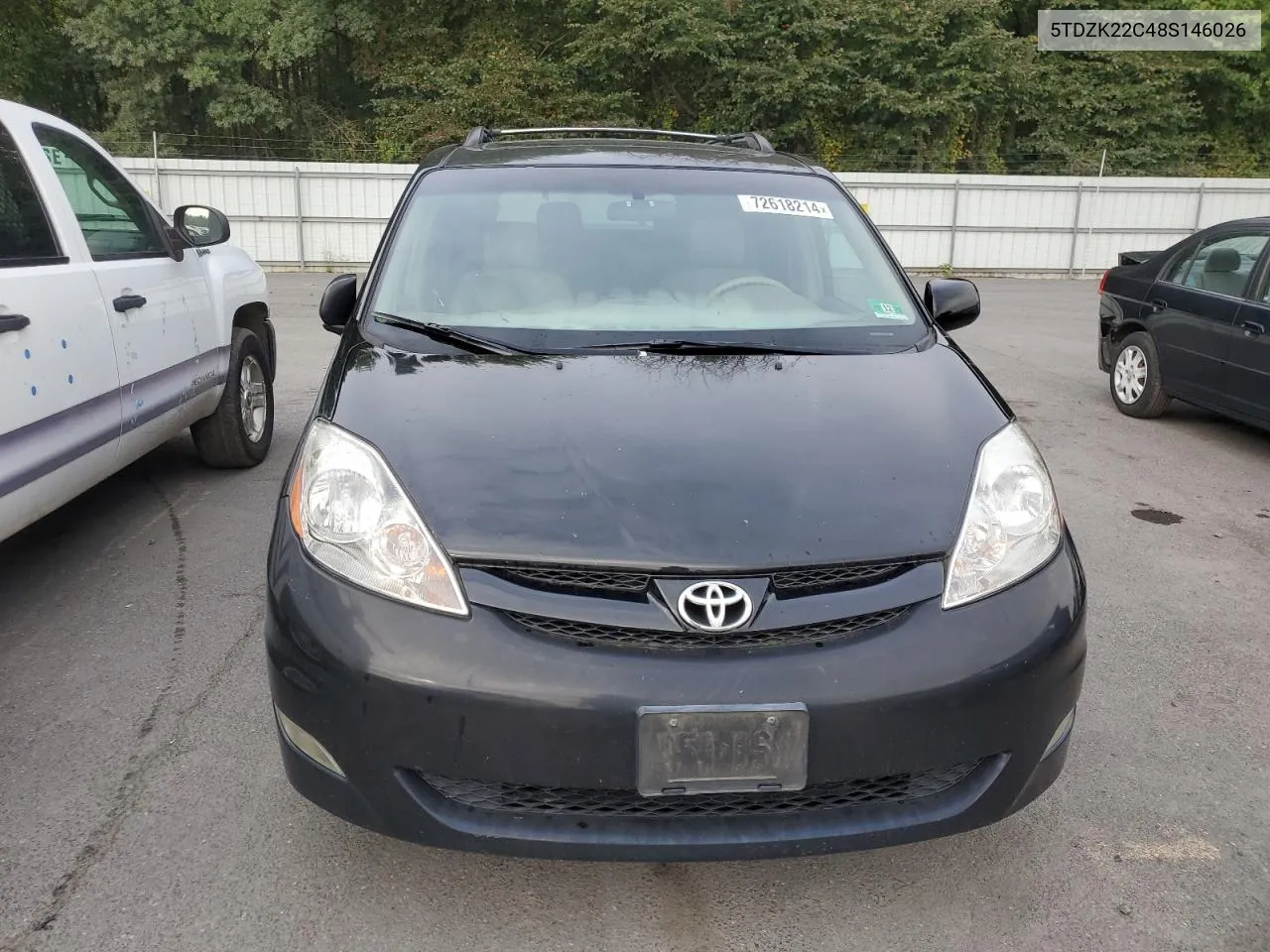 5TDZK22C48S146026 2008 Toyota Sienna Xle