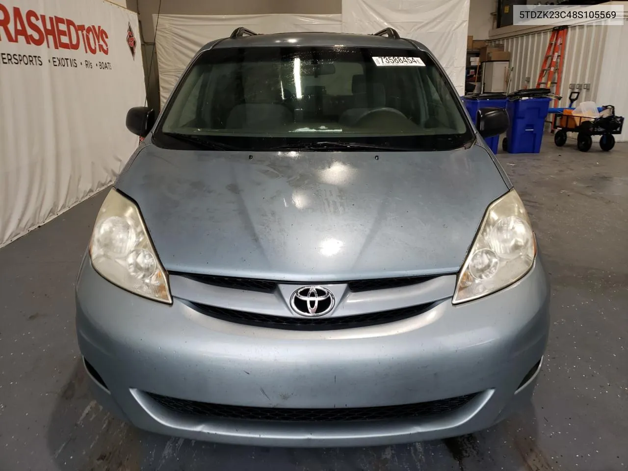 5TDZK23C48S105569 2008 Toyota Sienna Ce