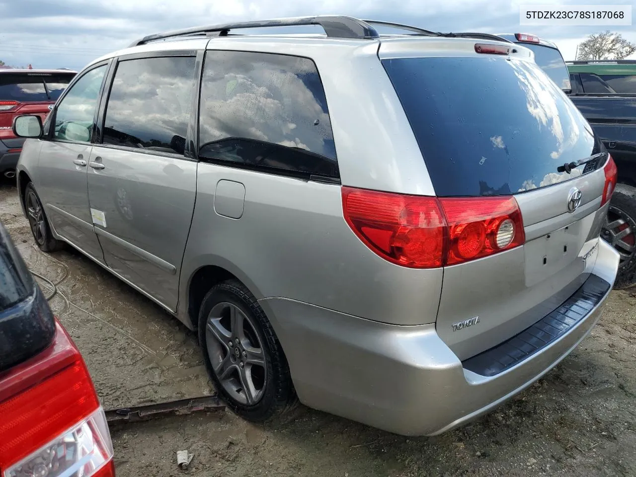 2008 Toyota Sienna Ce VIN: 5TDZK23C78S187068 Lot: 73956154