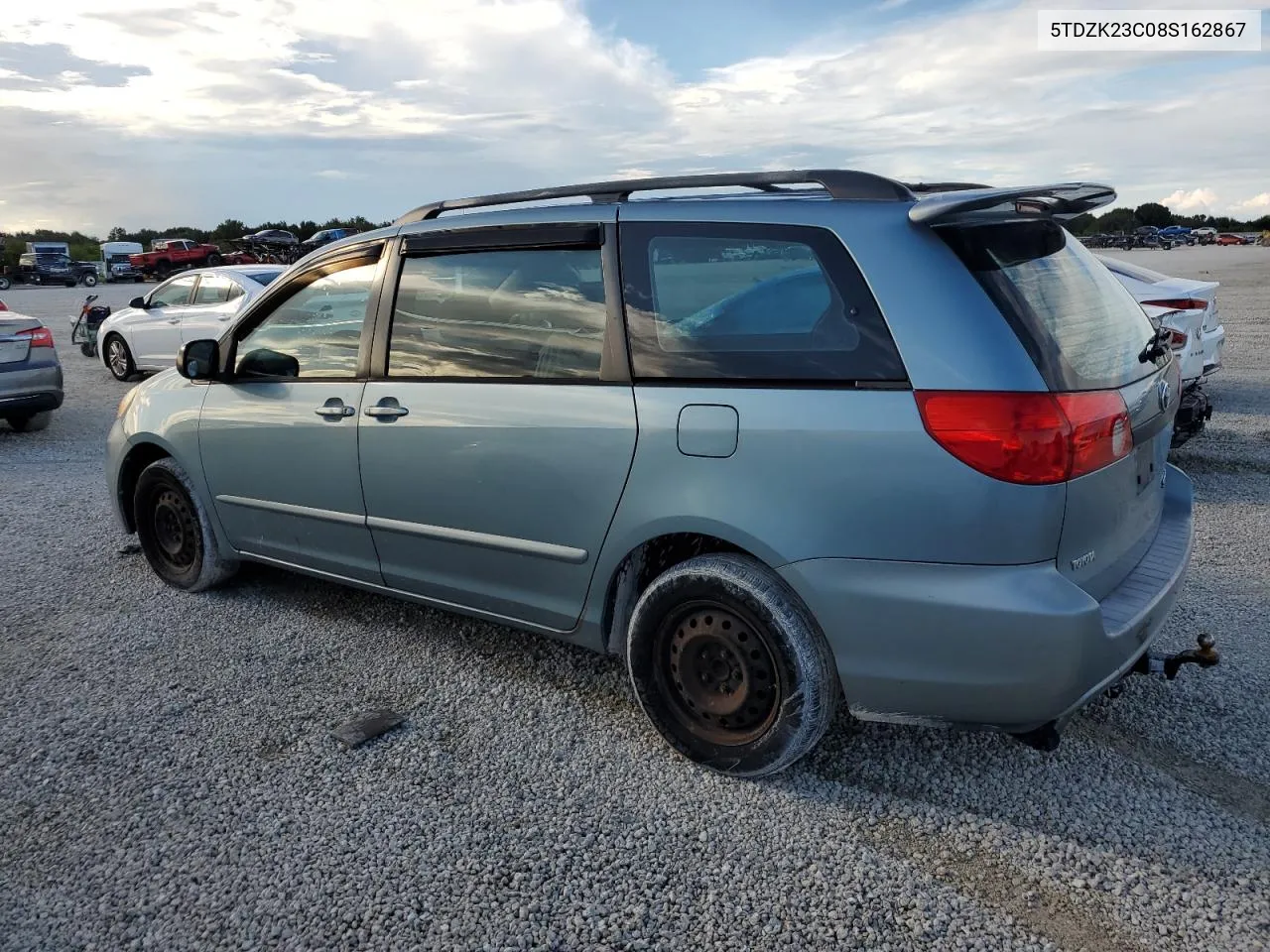 5TDZK23C08S162867 2008 Toyota Sienna Ce