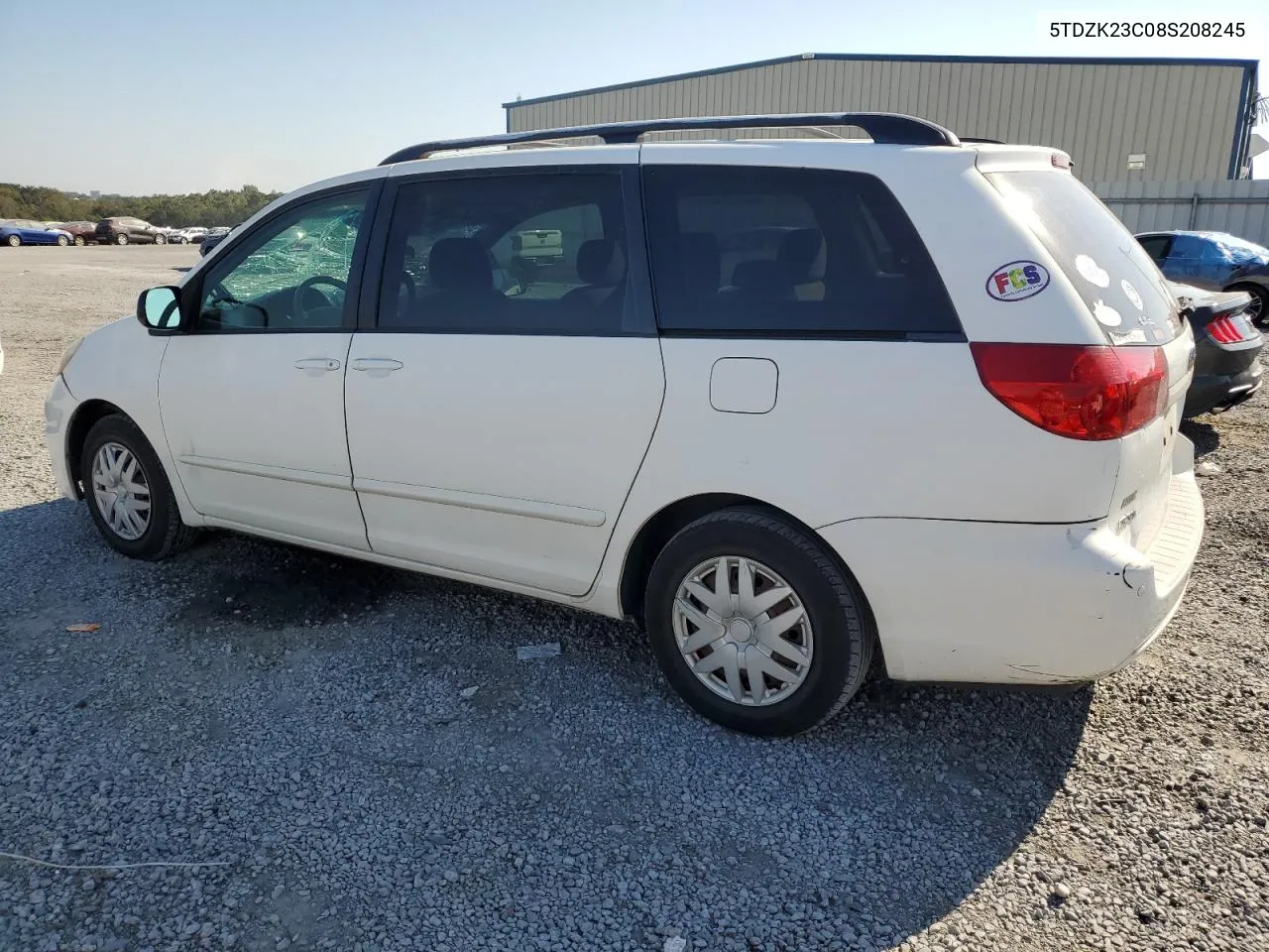 2008 Toyota Sienna Ce VIN: 5TDZK23C08S208245 Lot: 73965964