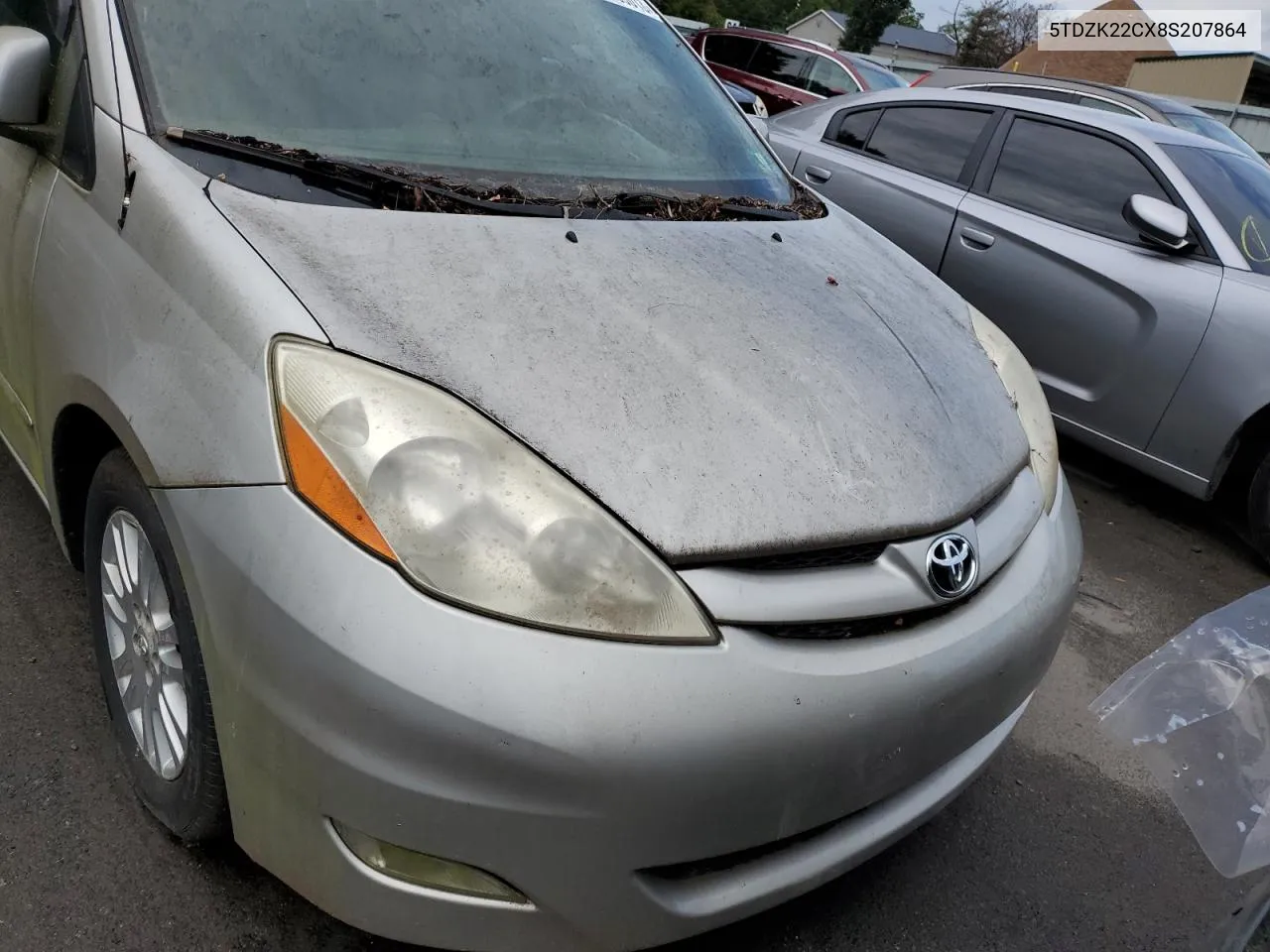 2008 Toyota Sienna Xle VIN: 5TDZK22CX8S207864 Lot: 74219394