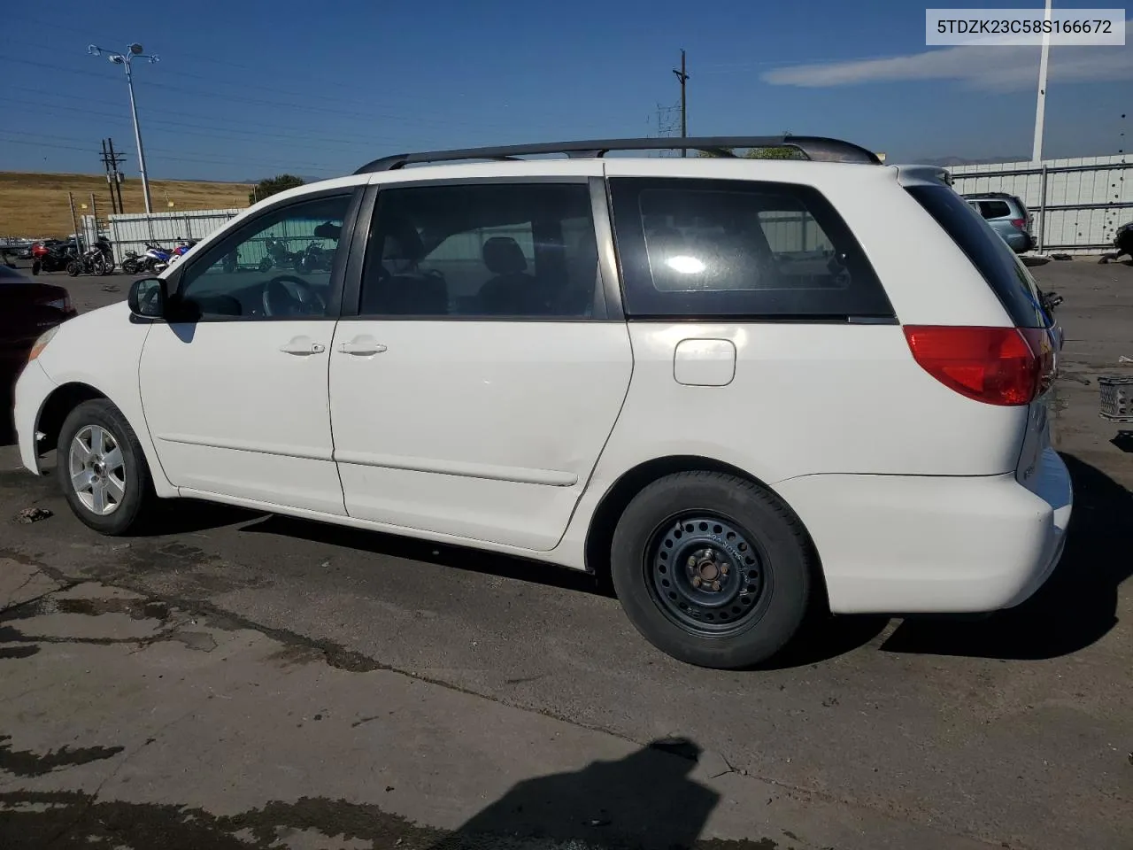 5TDZK23C58S166672 2008 Toyota Sienna Ce