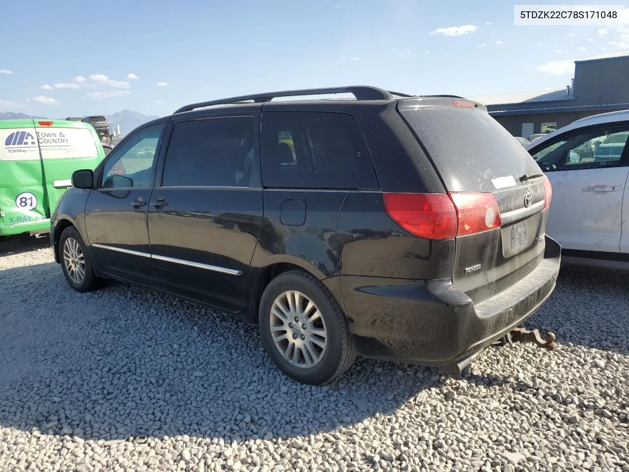 2008 Toyota Sienna Xle VIN: 5TDZK22C78S171048 Lot: 75447464