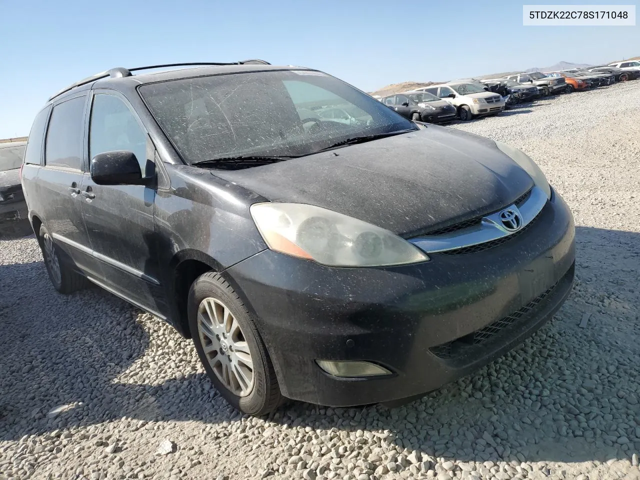 2008 Toyota Sienna Xle VIN: 5TDZK22C78S171048 Lot: 75447464