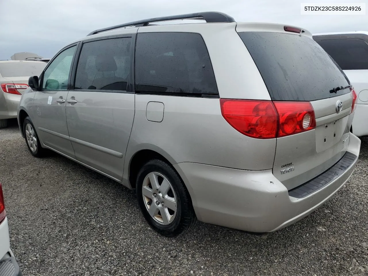 2008 Toyota Sienna Ce VIN: 5TDZK23C58S224926 Lot: 75494424