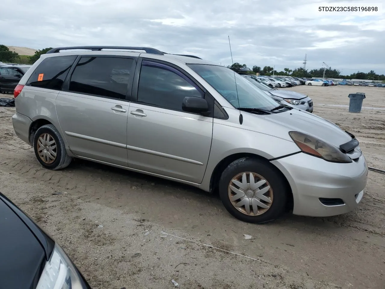 5TDZK23C58S196898 2008 Toyota Sienna Ce