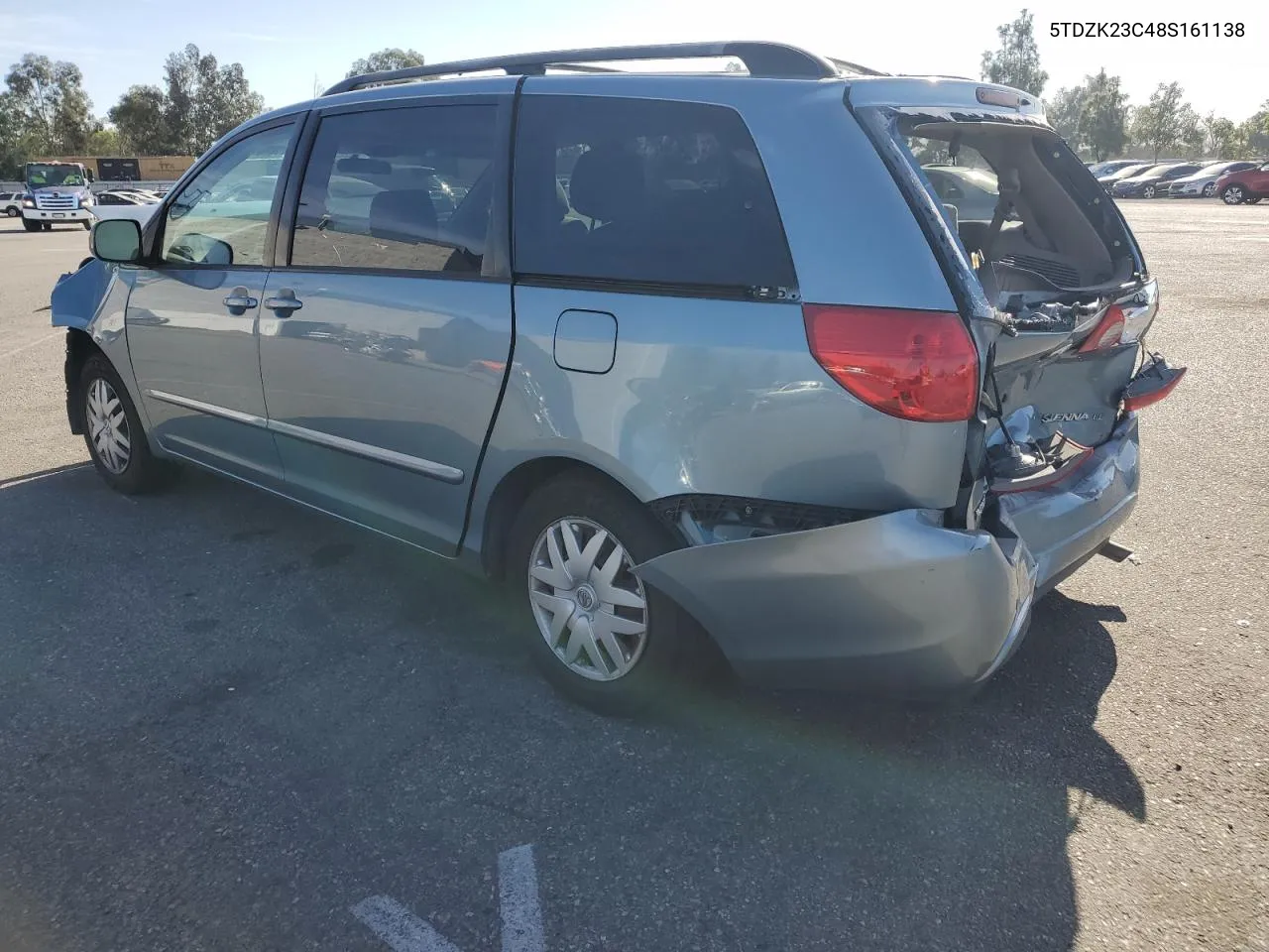 5TDZK23C48S161138 2008 Toyota Sienna Ce