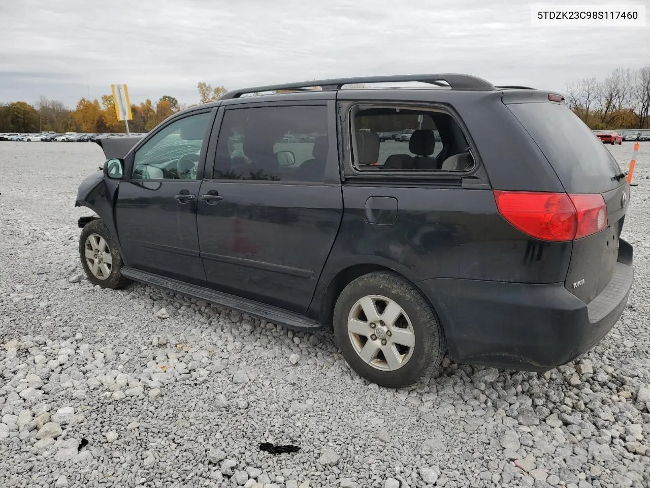 5TDZK23C98S117460 2008 Toyota Sienna Ce