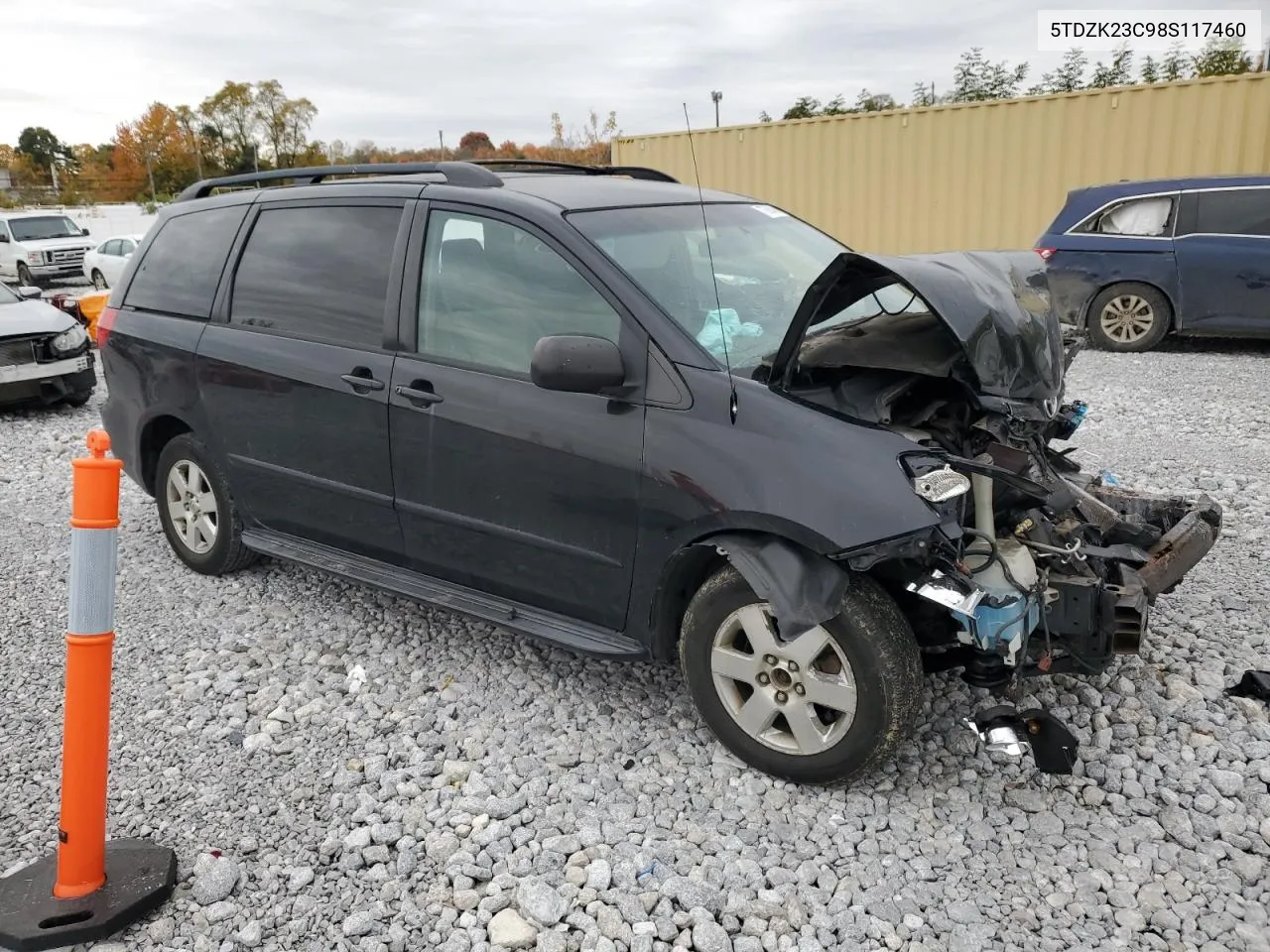 5TDZK23C98S117460 2008 Toyota Sienna Ce