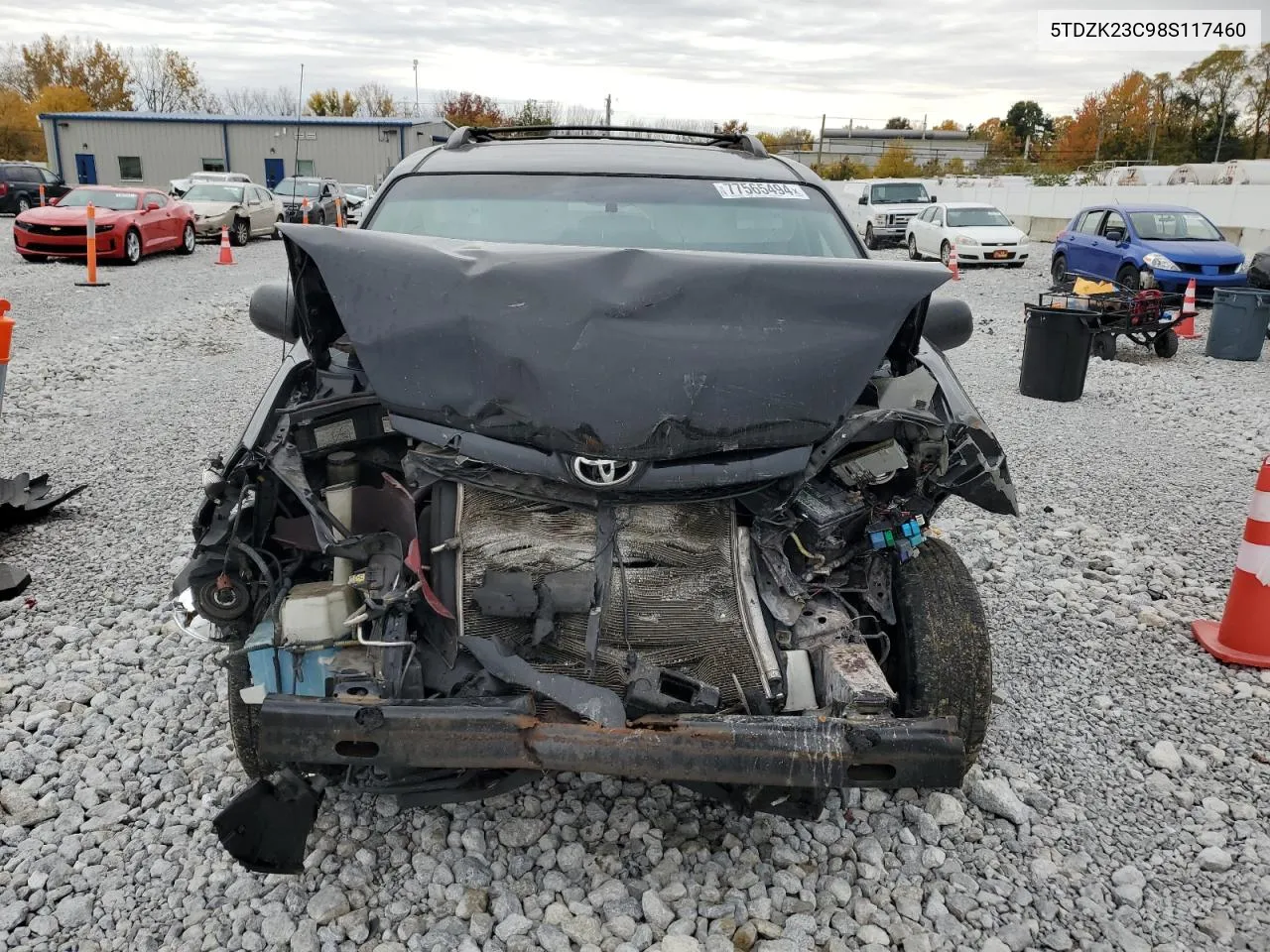 5TDZK23C98S117460 2008 Toyota Sienna Ce