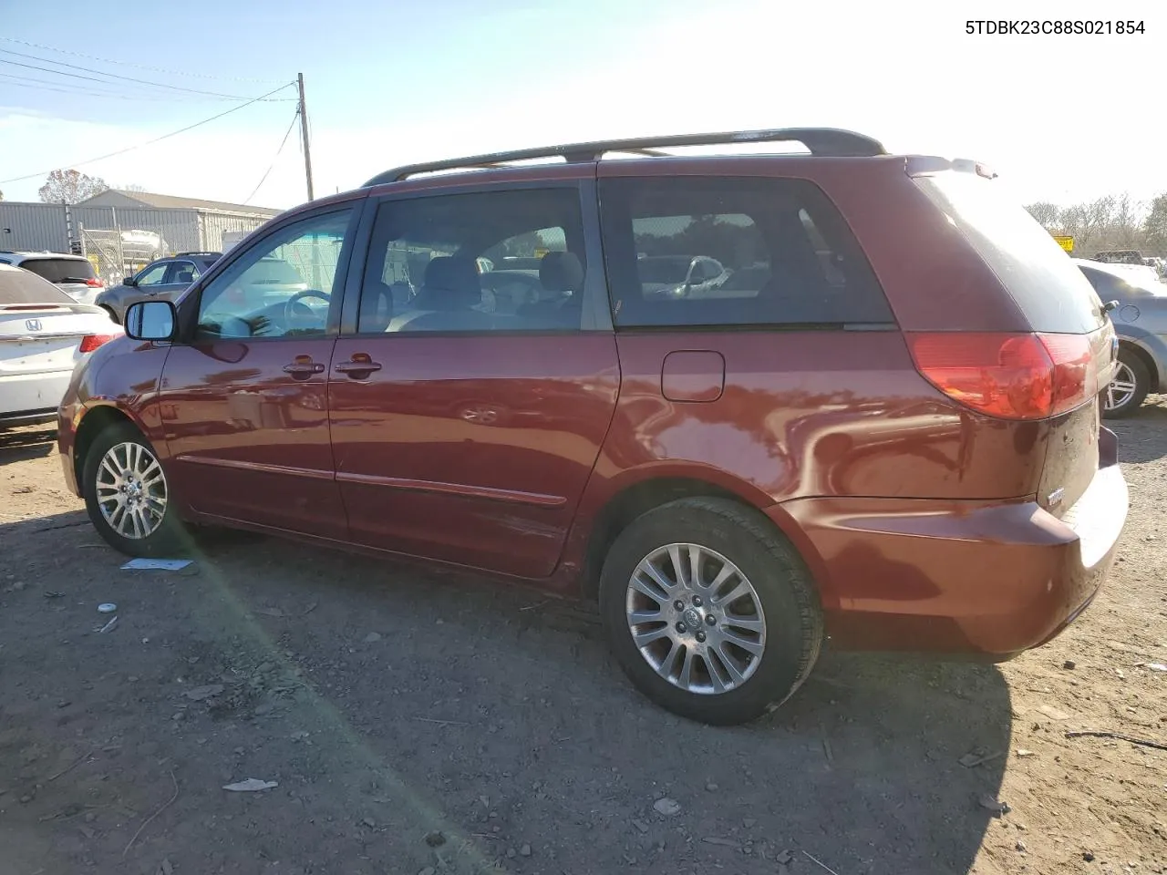 5TDBK23C88S021854 2008 Toyota Sienna Le