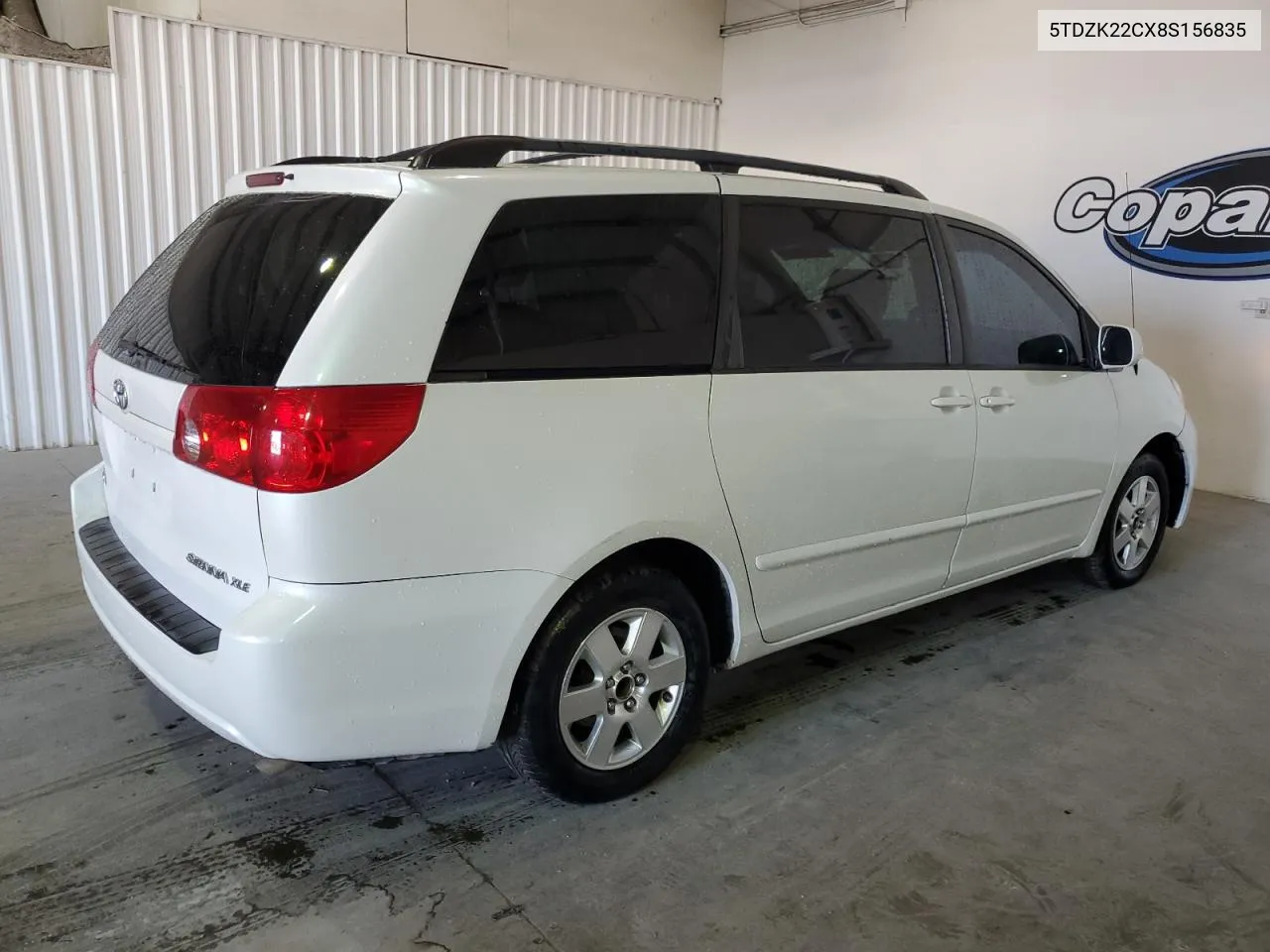 2008 Toyota Sienna Xle VIN: 5TDZK22CX8S156835 Lot: 77873914