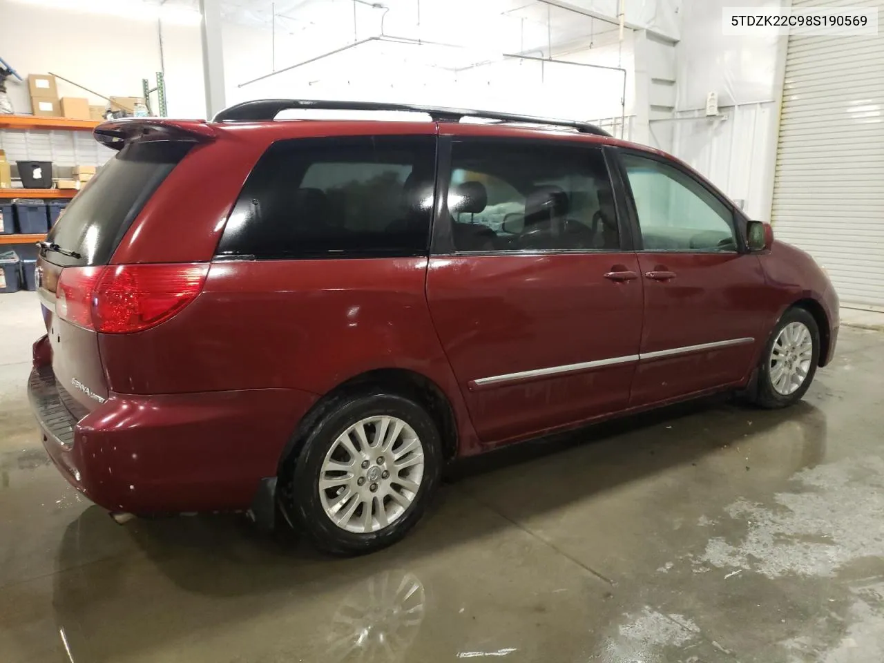 5TDZK22C98S190569 2008 Toyota Sienna Xle