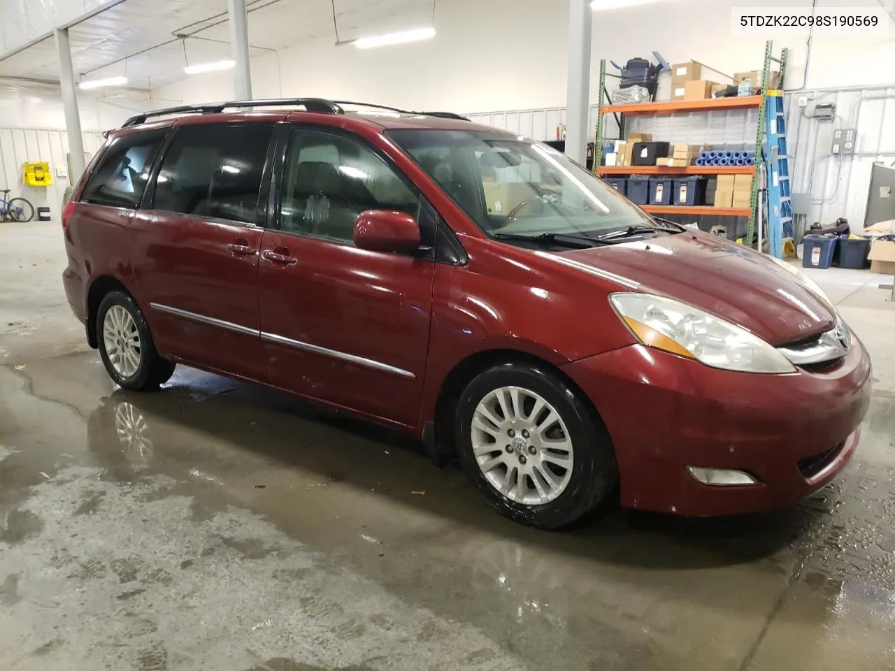 5TDZK22C98S190569 2008 Toyota Sienna Xle