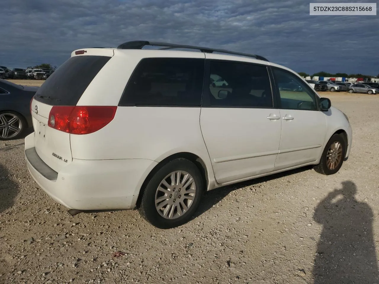 2008 Toyota Sienna Ce VIN: 5TDZK23C88S215668 Lot: 79814914