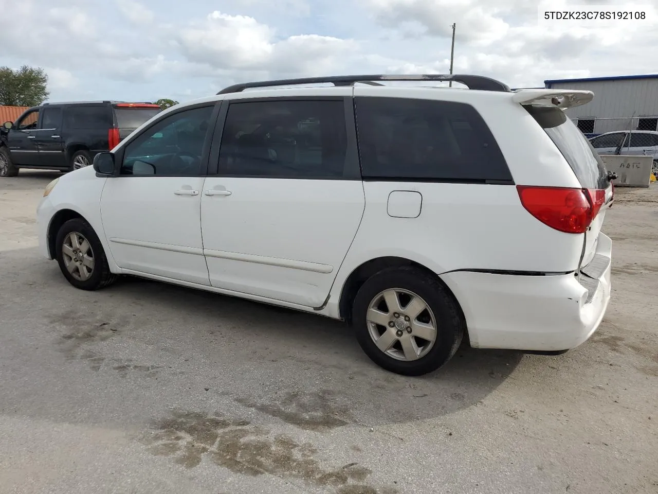 2008 Toyota Sienna Ce VIN: 5TDZK23C78S192108 Lot: 79996384