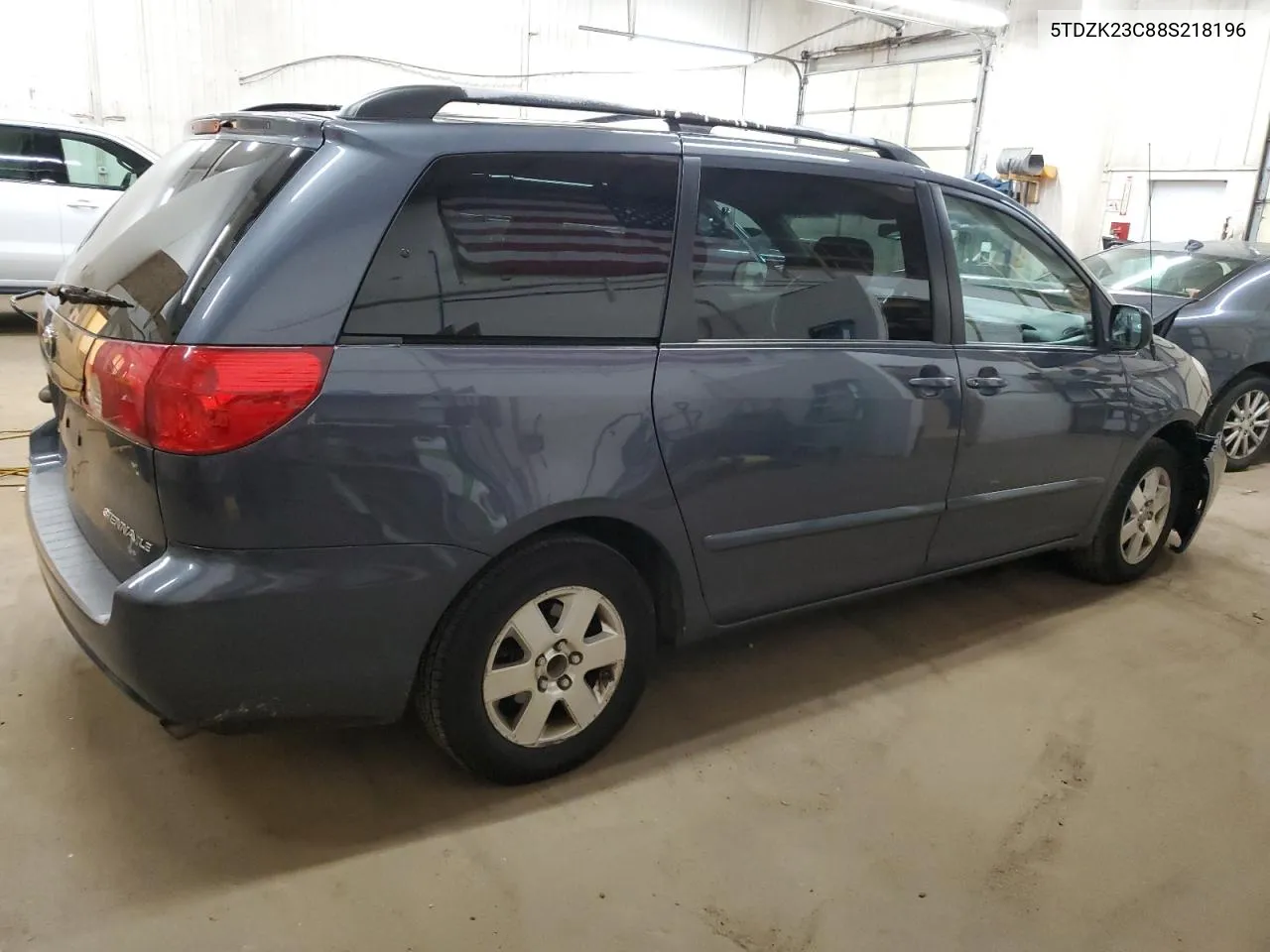 2008 Toyota Sienna Ce VIN: 5TDZK23C88S218196 Lot: 80283494