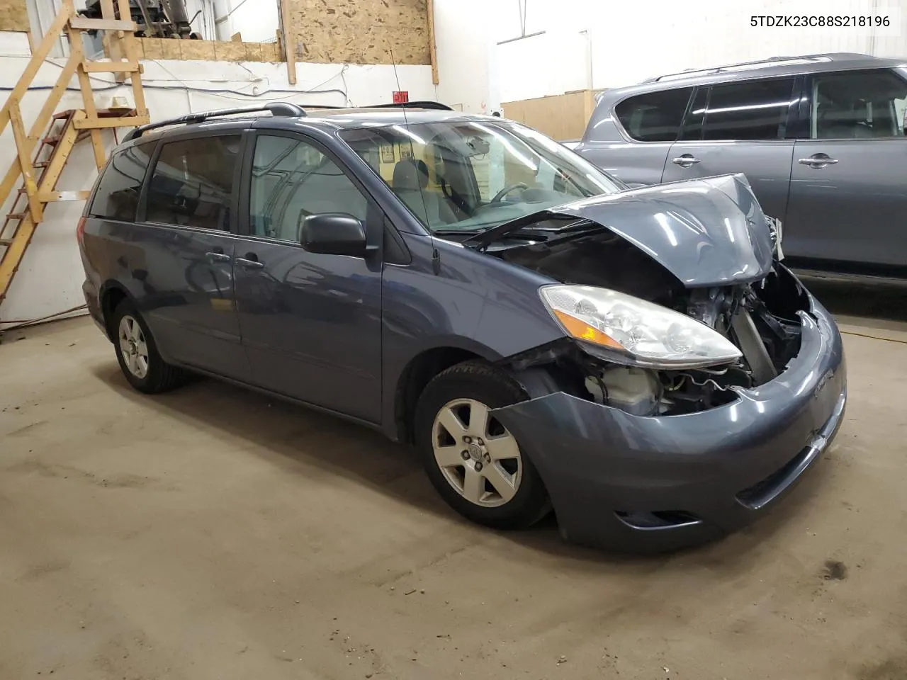 2008 Toyota Sienna Ce VIN: 5TDZK23C88S218196 Lot: 80283494