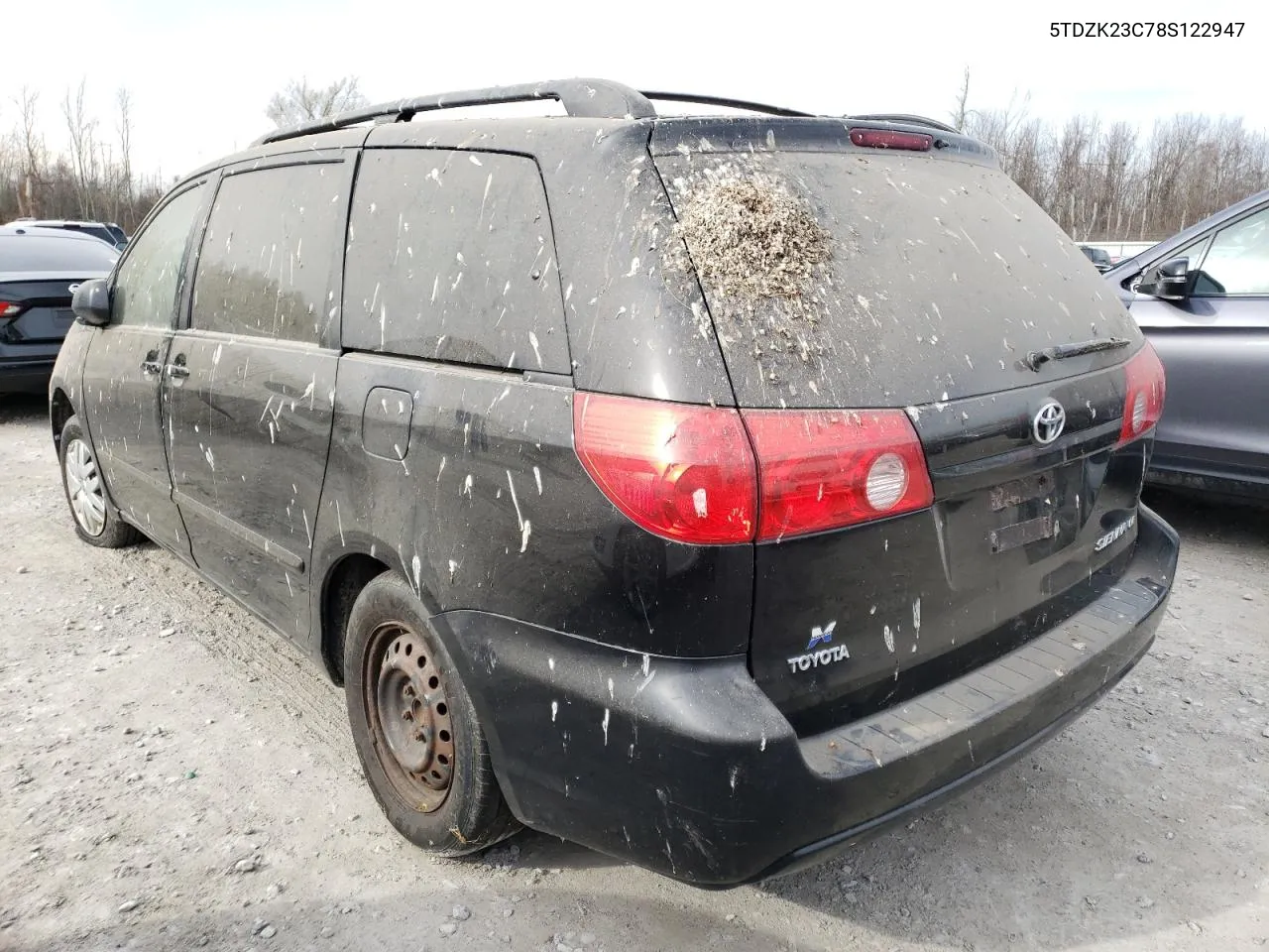 2008 Toyota Sienna Ce VIN: 5TDZK23C78S122947 Lot: 80765854