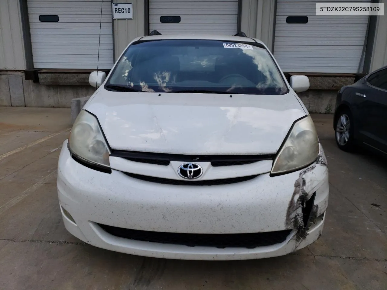 2009 Toyota Sienna Xle VIN: 5TDZK22C79S258109 Lot: 58923354