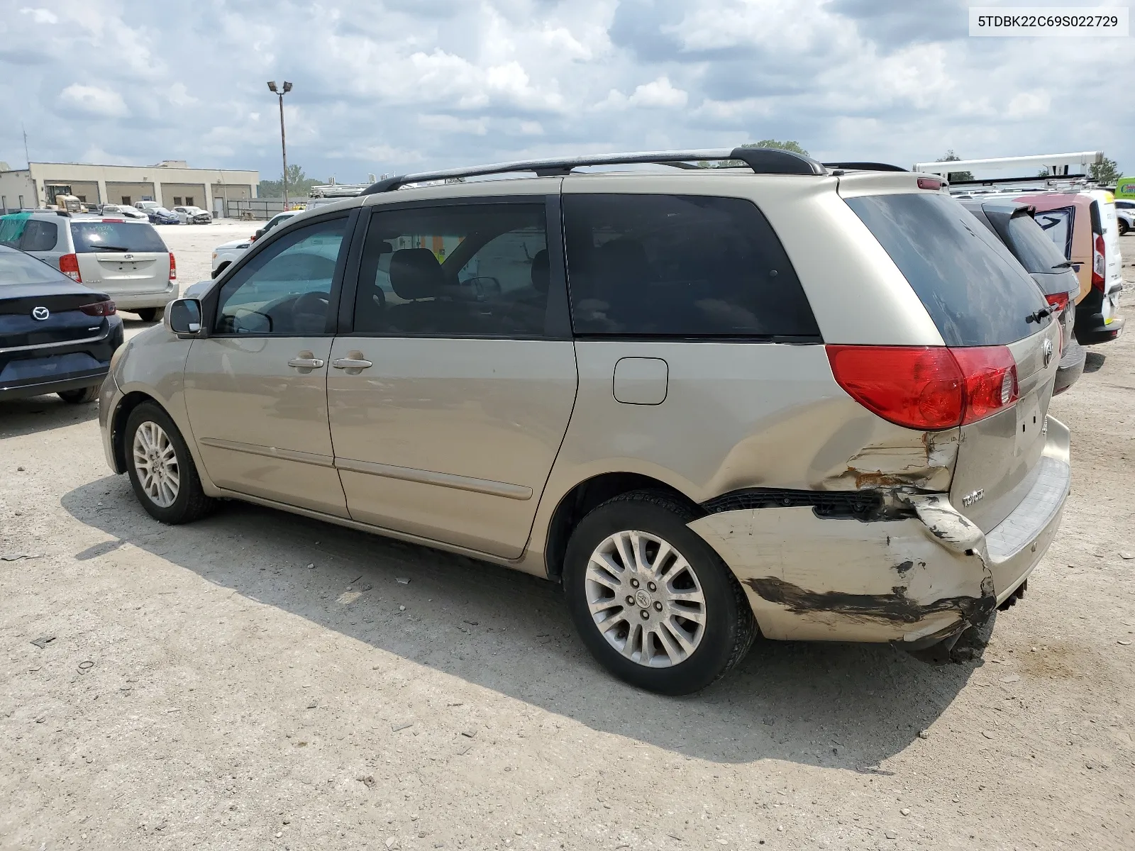 2009 Toyota Sienna Xle VIN: 5TDBK22C69S022729 Lot: 63259094