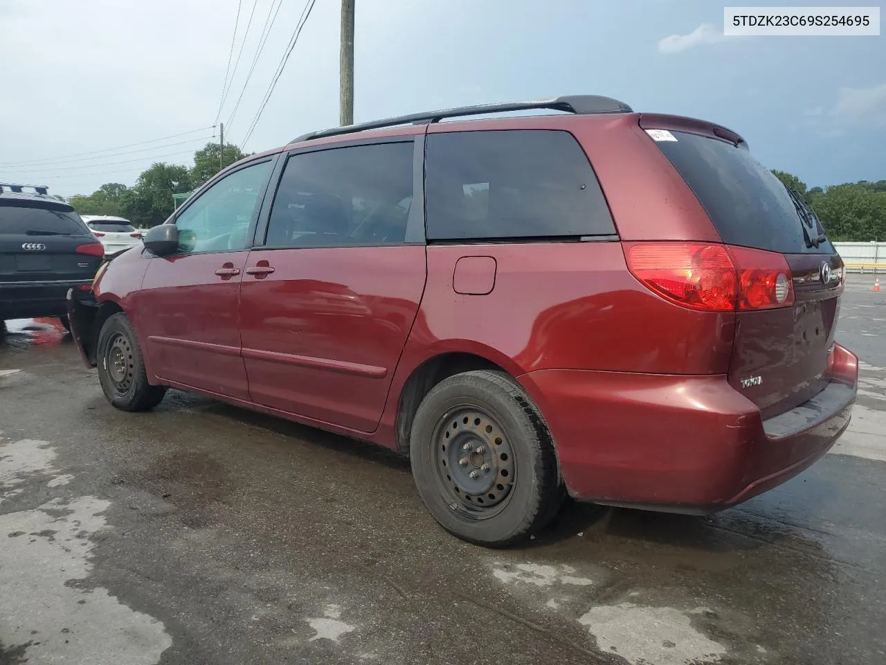 2009 Toyota Sienna Ce VIN: 5TDZK23C69S254695 Lot: 65406174