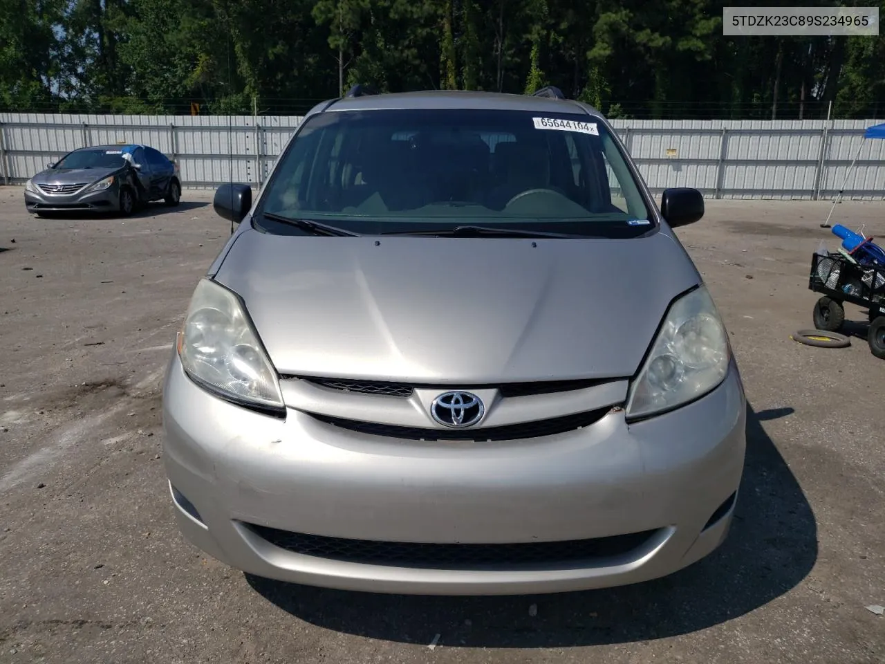 5TDZK23C89S234965 2009 Toyota Sienna Ce