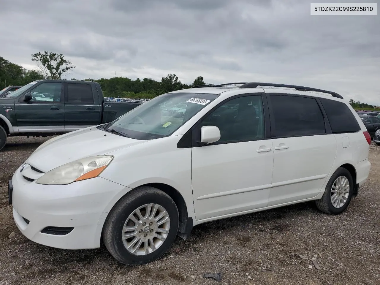 2009 Toyota Sienna Xle VIN: 5TDZK22C99S225810 Lot: 66783834