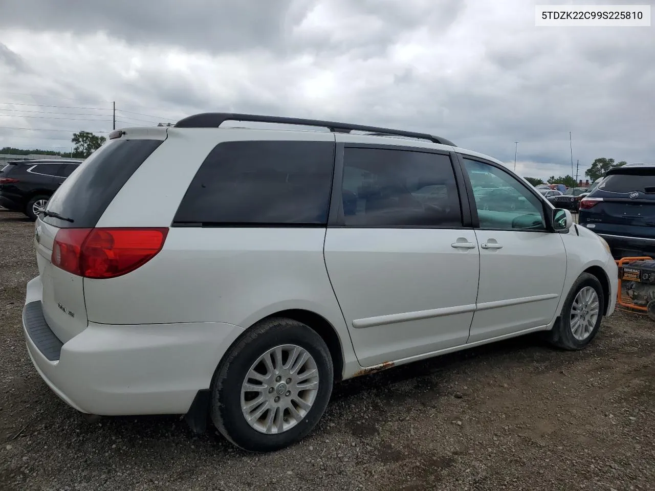 2009 Toyota Sienna Xle VIN: 5TDZK22C99S225810 Lot: 66783834