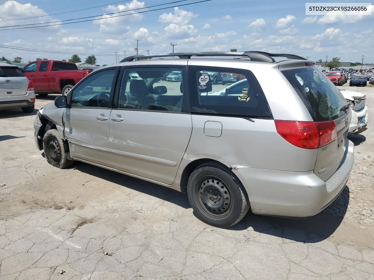 2009 Toyota Sienna Ce VIN: 5TDZK23CX9S266056 Lot: 66842874