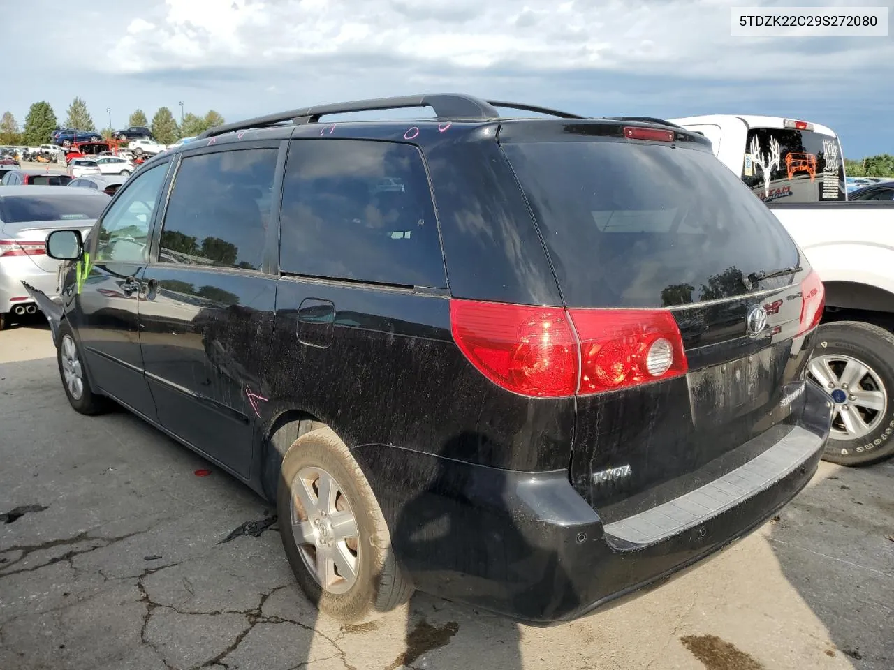 2009 Toyota Sienna Xle VIN: 5TDZK22C29S272080 Lot: 69174964