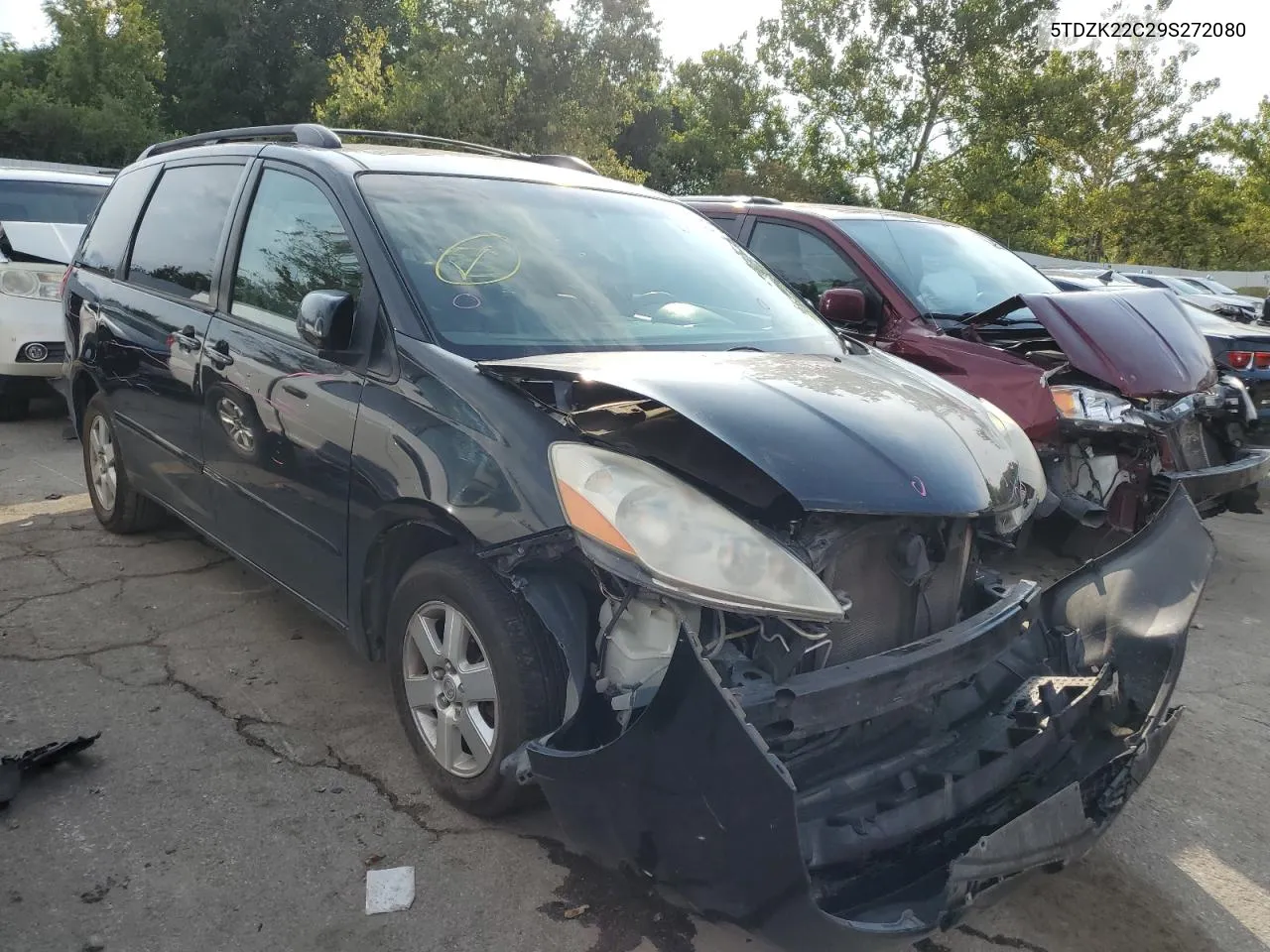 2009 Toyota Sienna Xle VIN: 5TDZK22C29S272080 Lot: 69174964