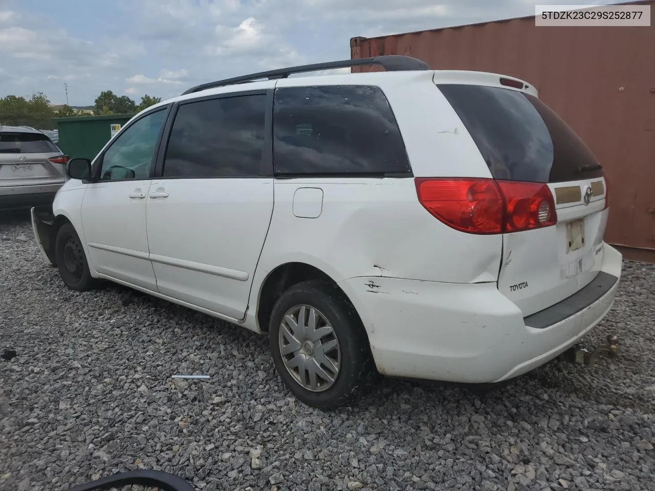 5TDZK23C29S252877 2009 Toyota Sienna Ce