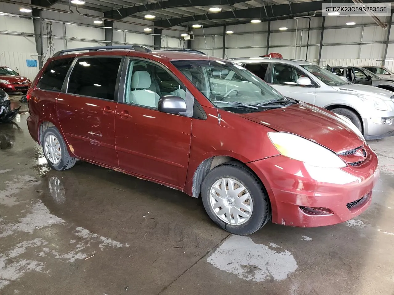 5TDZK23C59S283556 2009 Toyota Sienna Ce