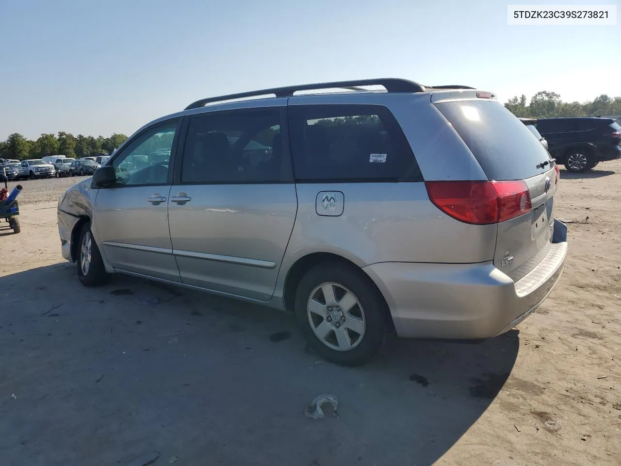 5TDZK23C39S273821 2009 Toyota Sienna Ce