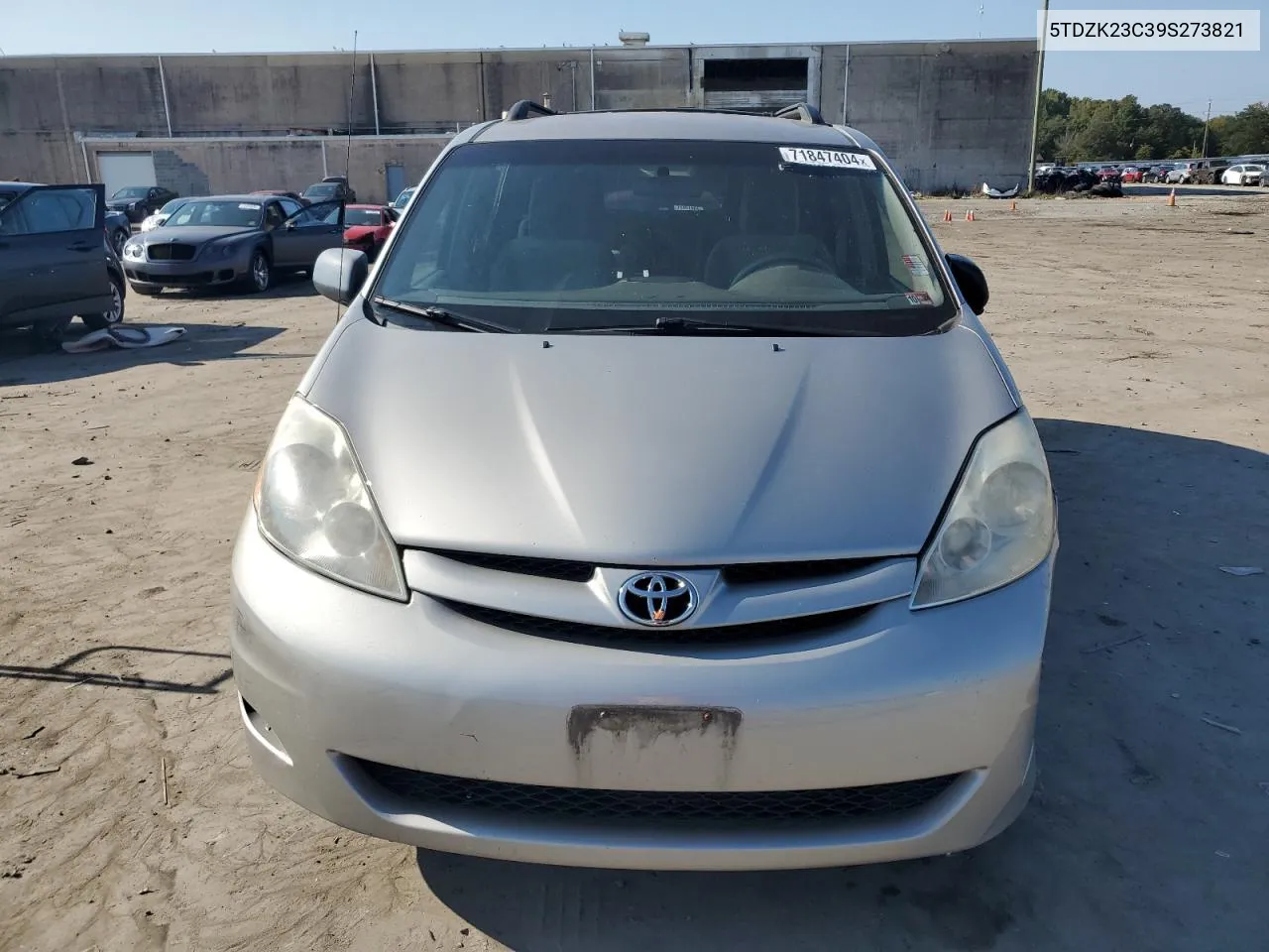 5TDZK23C39S273821 2009 Toyota Sienna Ce