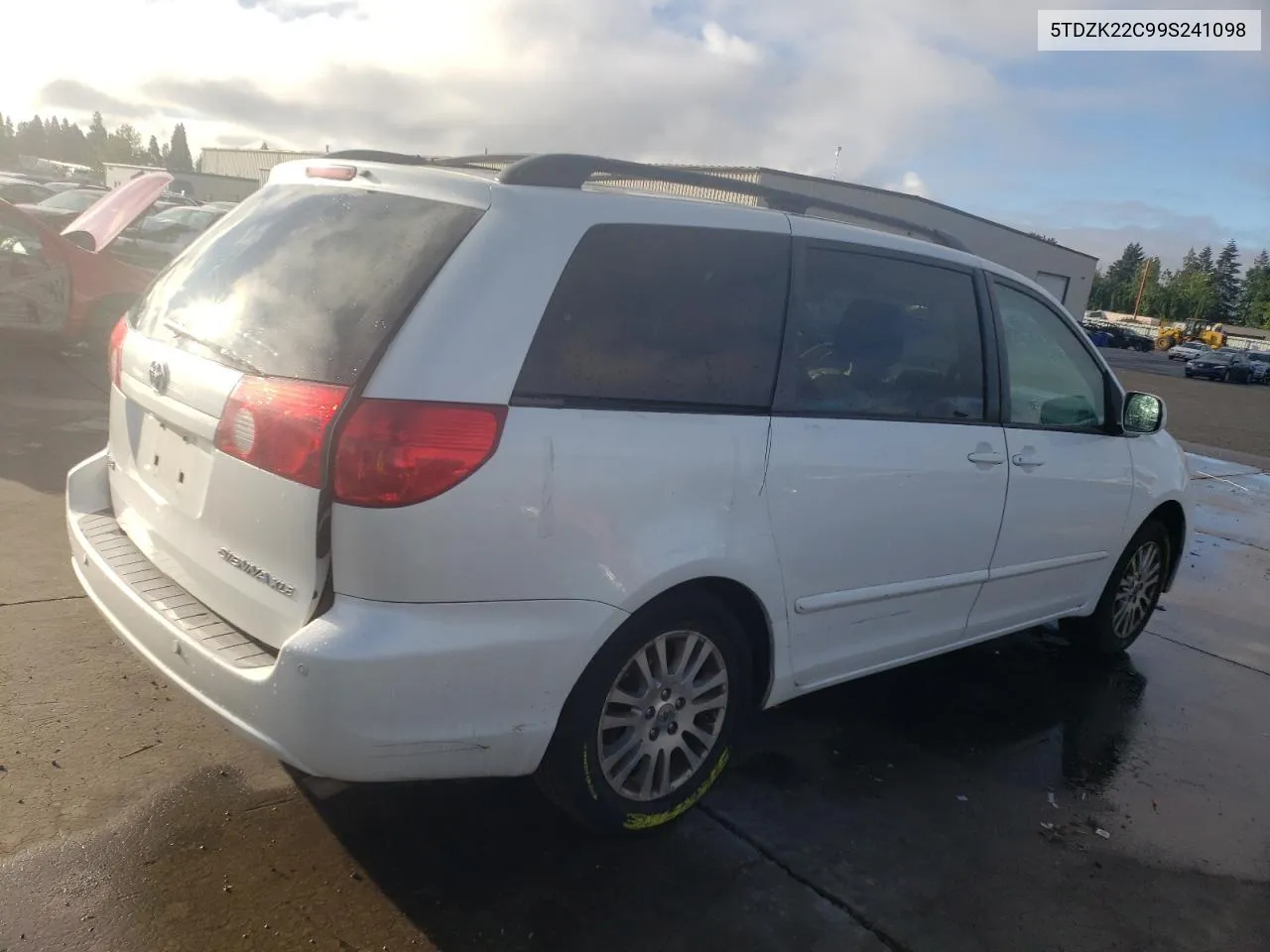 2009 Toyota Sienna Xle VIN: 5TDZK22C99S241098 Lot: 72030374