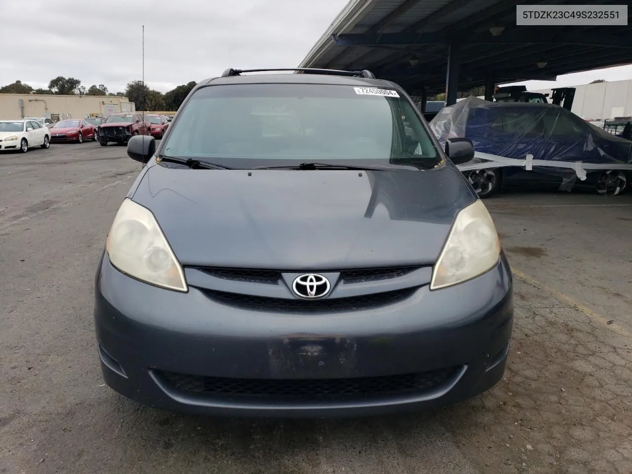 5TDZK23C49S232551 2009 Toyota Sienna Ce