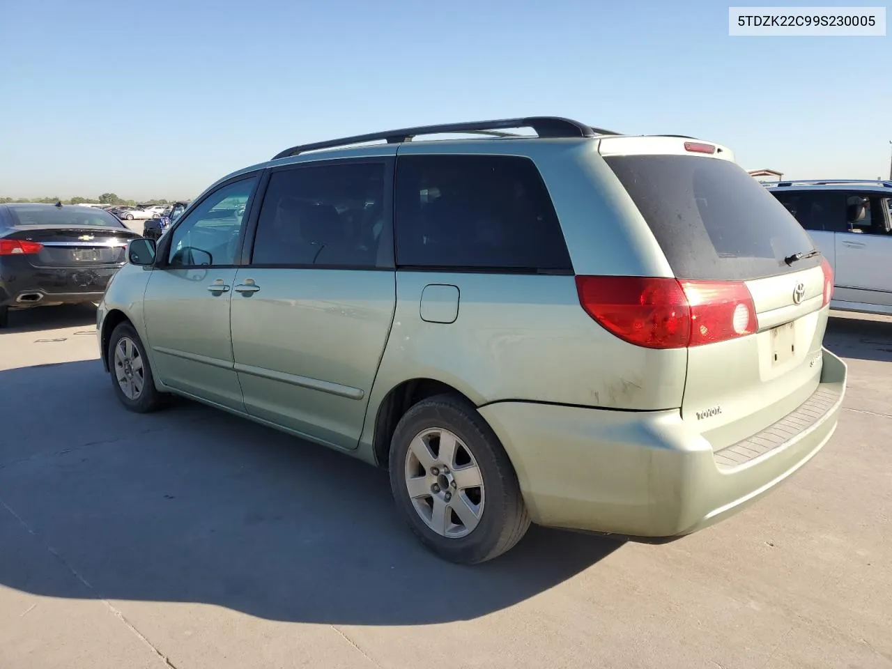 5TDZK22C99S230005 2009 Toyota Sienna Xle