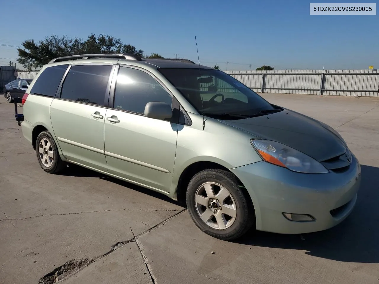 2009 Toyota Sienna Xle VIN: 5TDZK22C99S230005 Lot: 72658794