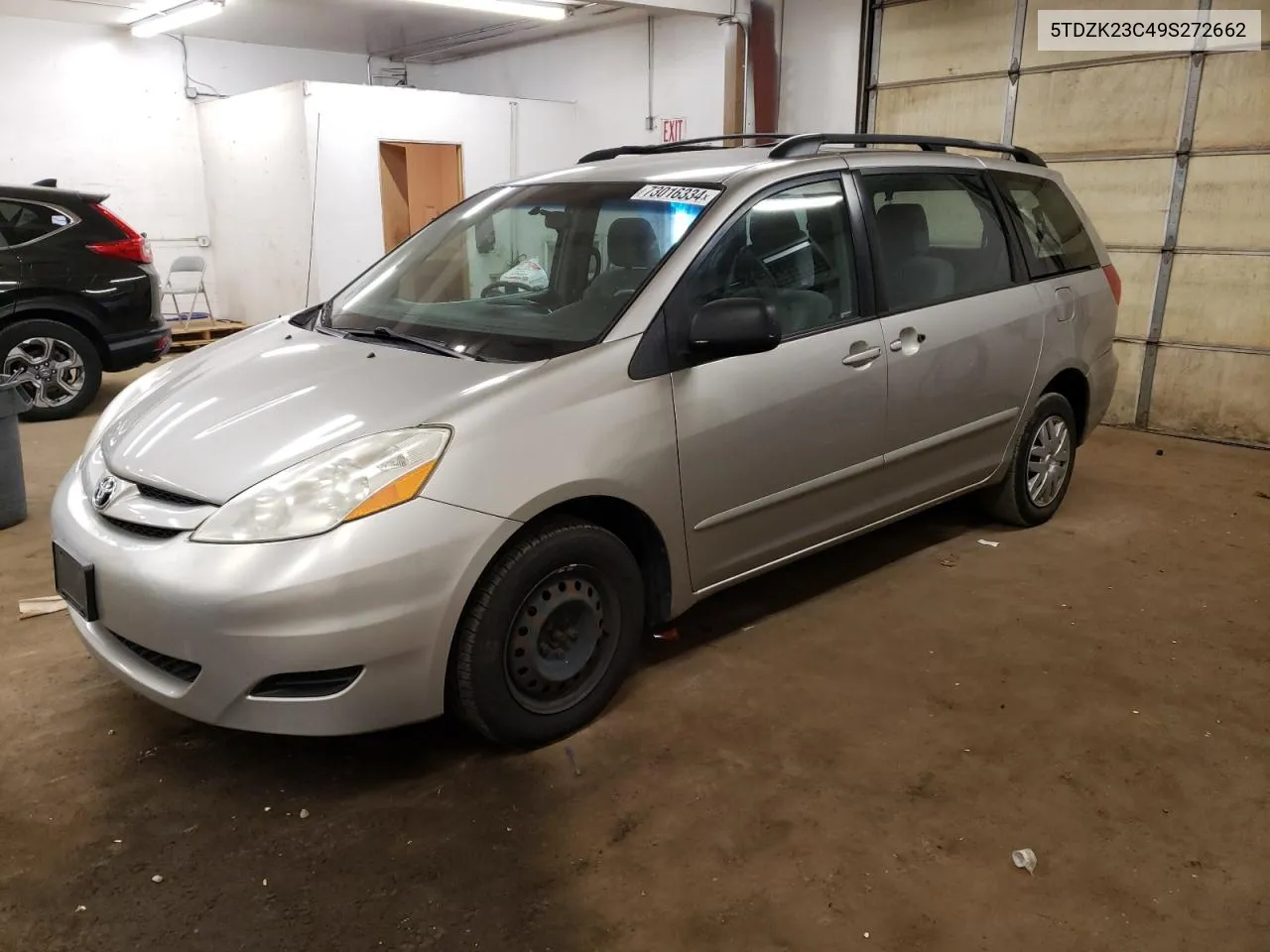 5TDZK23C49S272662 2009 Toyota Sienna Ce