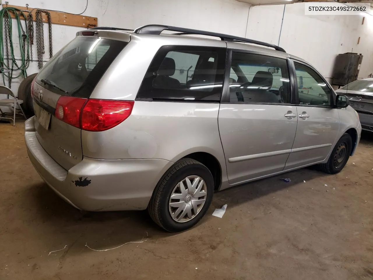 5TDZK23C49S272662 2009 Toyota Sienna Ce