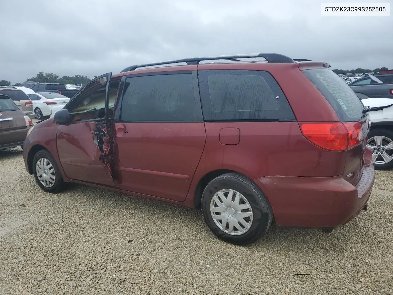 5TDZK23C99S252505 2009 Toyota Sienna Ce