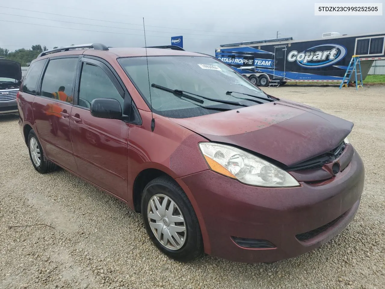 5TDZK23C99S252505 2009 Toyota Sienna Ce