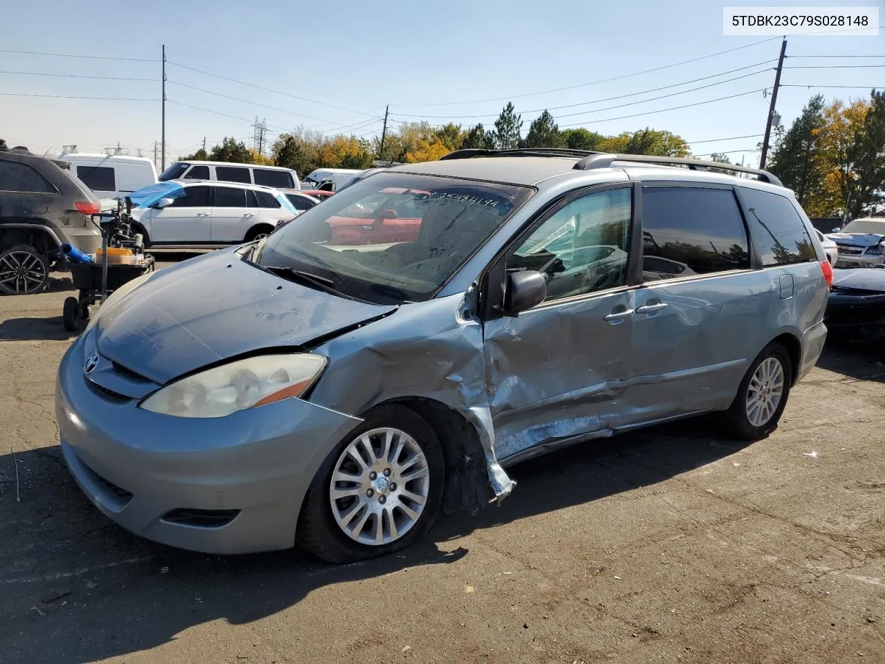 2009 Toyota Sienna Le VIN: 5TDBK23C79S028148 Lot: 75484194