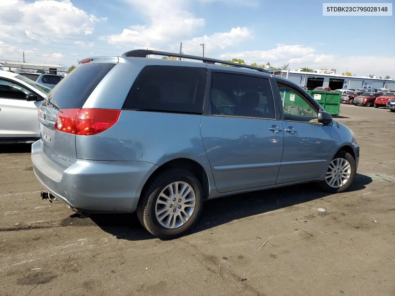 2009 Toyota Sienna Le VIN: 5TDBK23C79S028148 Lot: 75484194