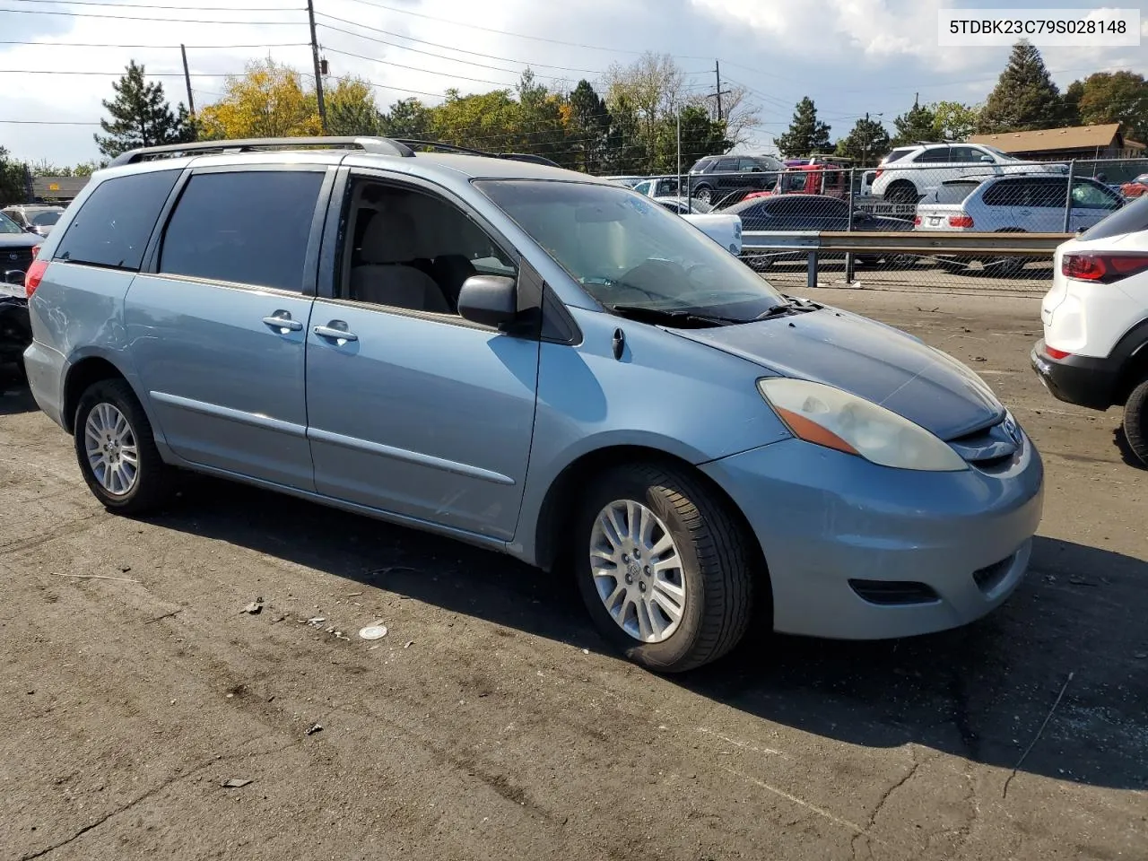 2009 Toyota Sienna Le VIN: 5TDBK23C79S028148 Lot: 75484194