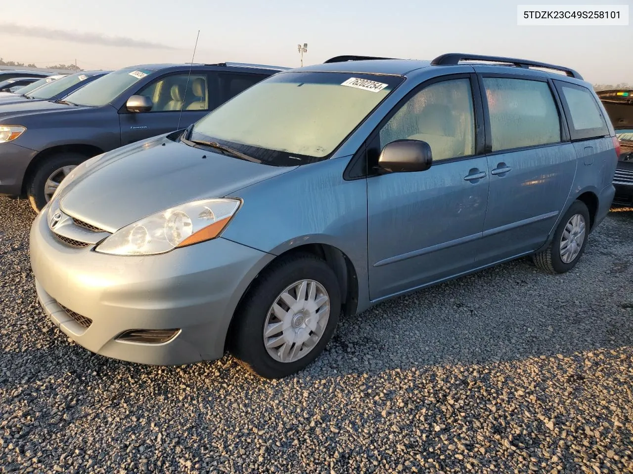 5TDZK23C49S258101 2009 Toyota Sienna Ce