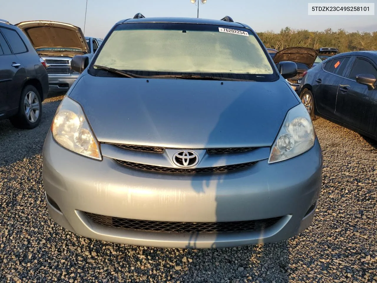 5TDZK23C49S258101 2009 Toyota Sienna Ce